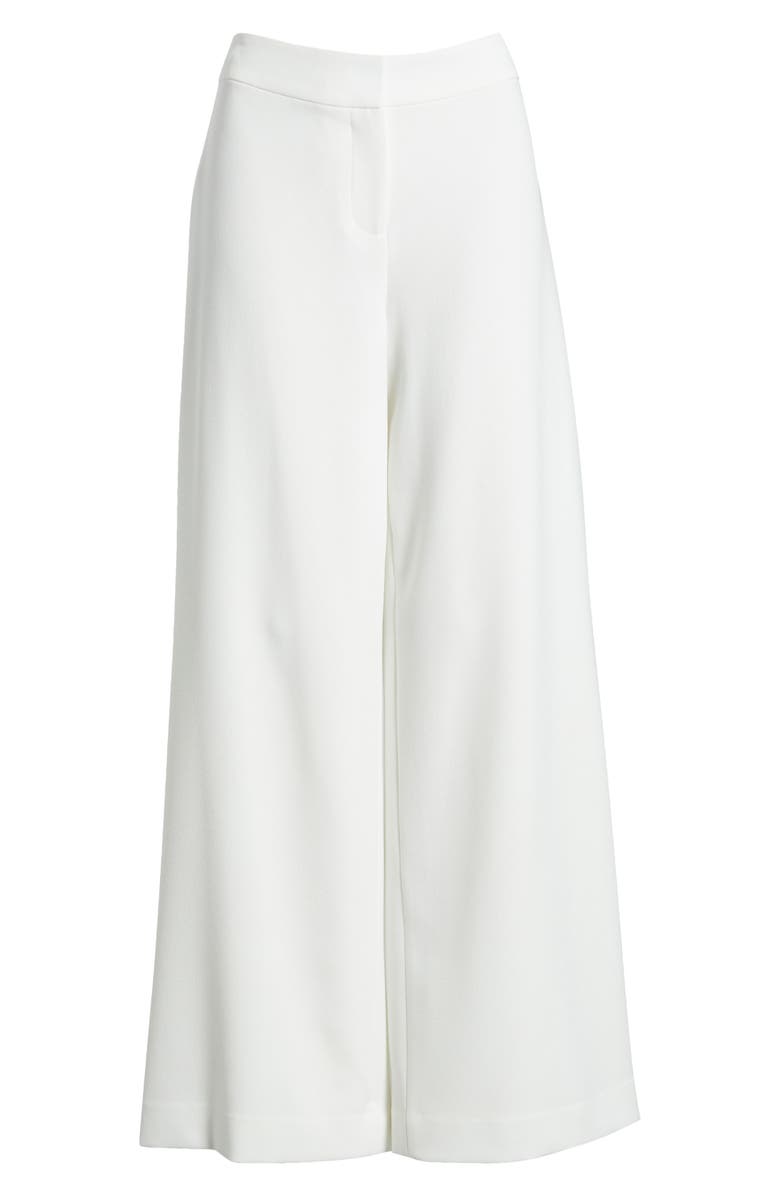 Tahari ASL Wide Leg Pants, Alternate, color, White