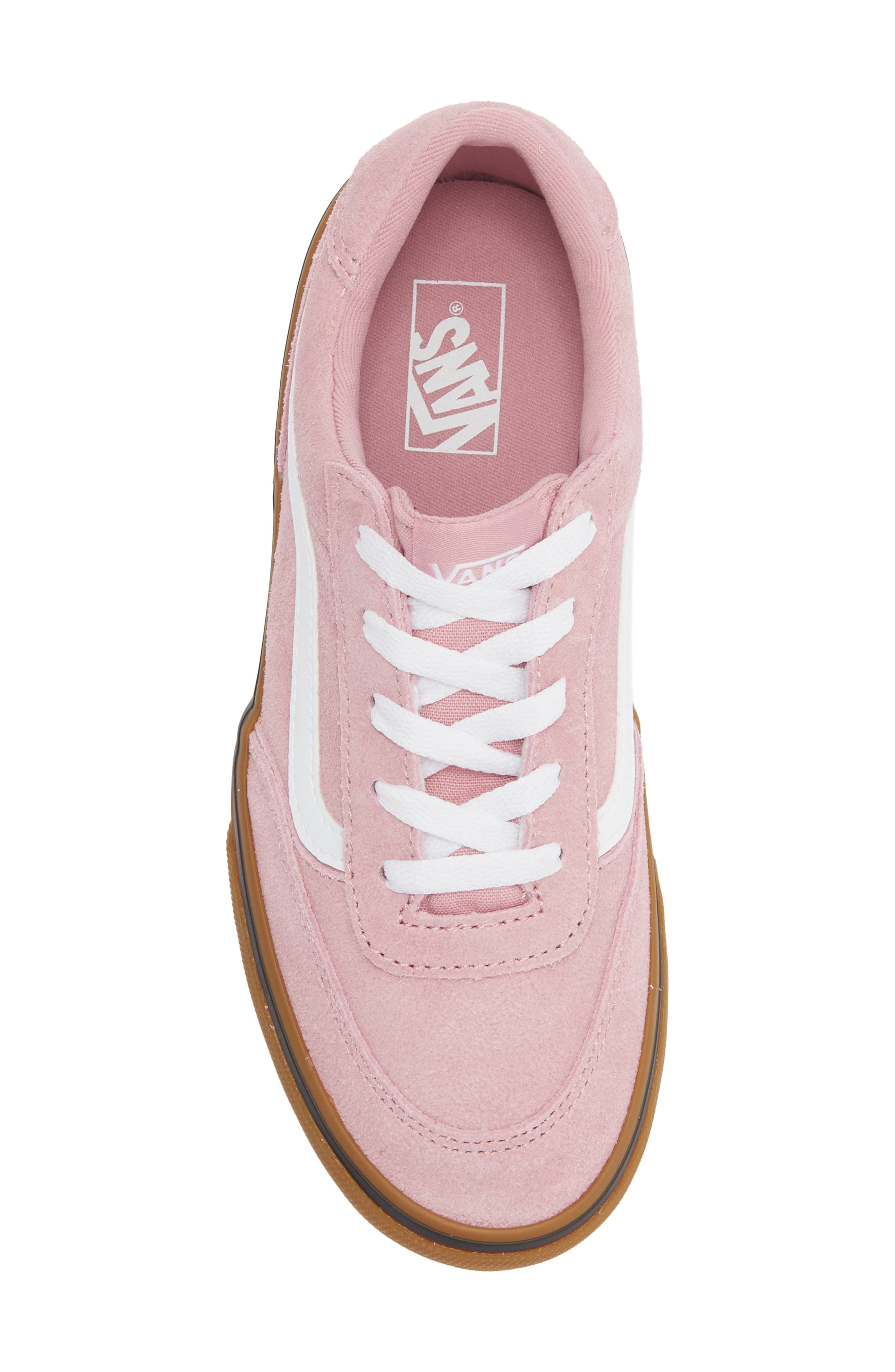 Vans Kids' Brooklyn Sneaker, Alternate, color, Pink Dawn