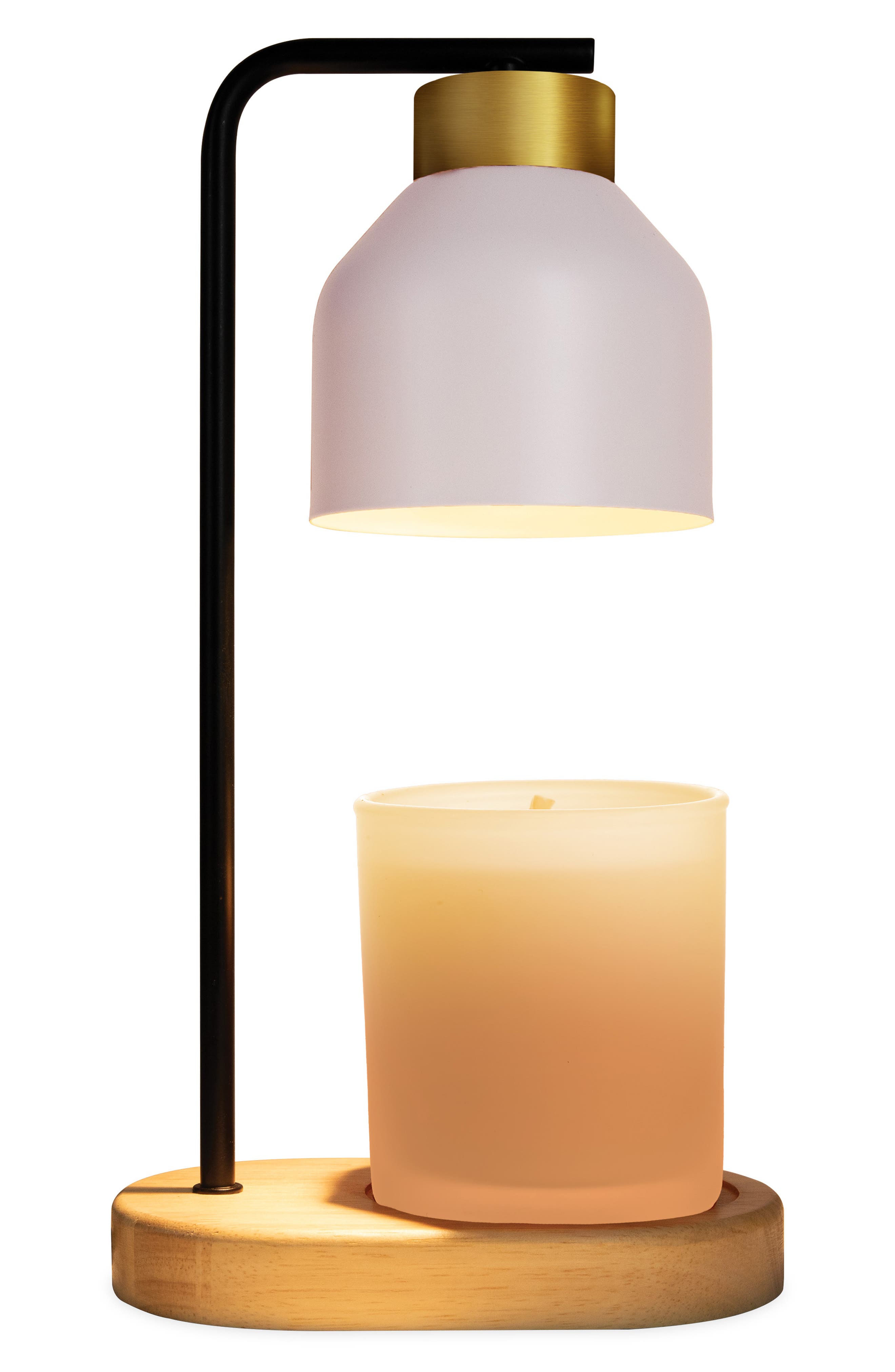 Luze Alpine Glow Candle Warmer Lamp