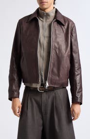 OUR LEGACY Mini Leather Jacket