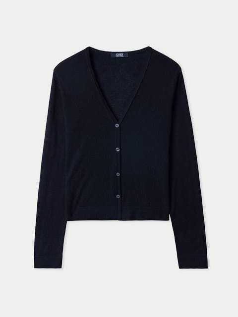 Lightweight Cashmere Silk Cardigan