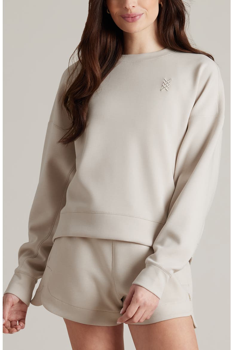 DreamGlow Crewneck Sweatshirt, Main, color, SAND