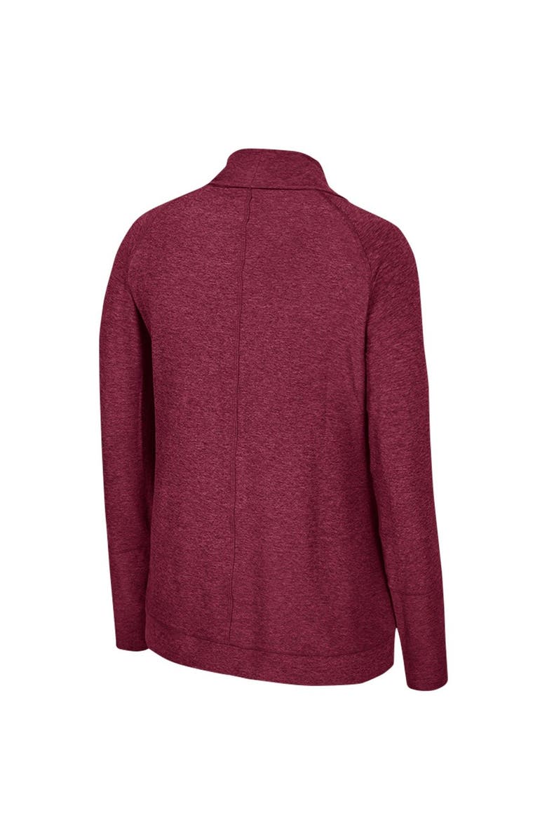 COLOSSEUM Women's Colosseum Maroon Virginia Tech Hokies Morningside Cardigan Sweater, Alternate, color, 