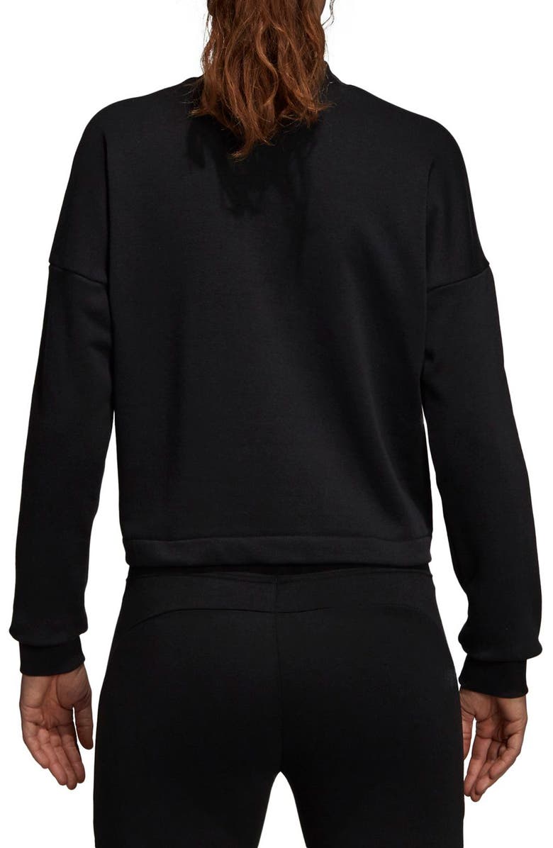 adidas Sport ID Crop Sweatshirt, Alternate, color, 
