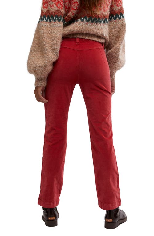 FREE PEOPLE FREE PEOPLE HIGH TIME KICK CORDUROY FLARE PANTS 