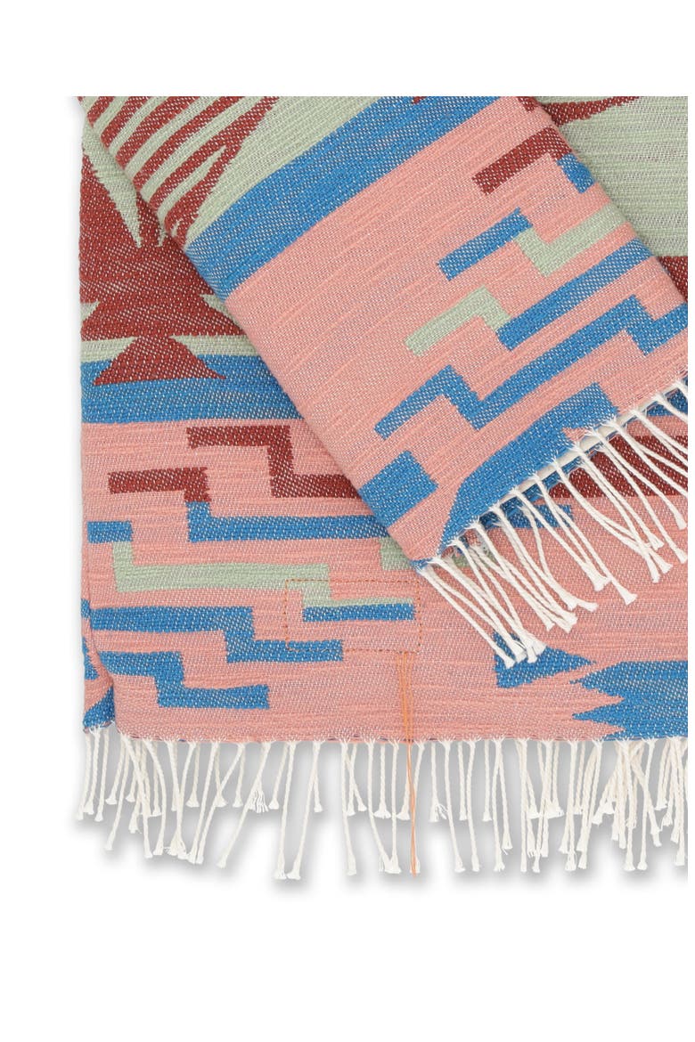 Feather Navajo Cotton Cape, Alternate, color, NVJ