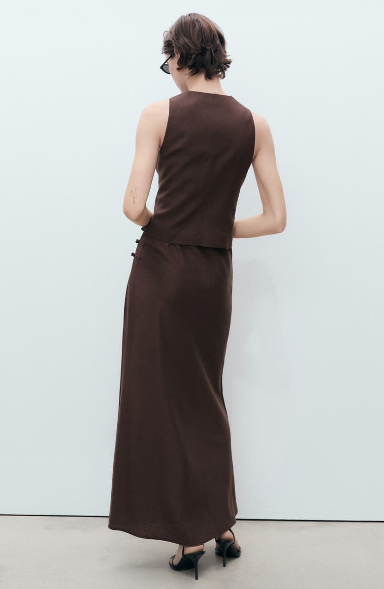 Woven Maxi Skirt