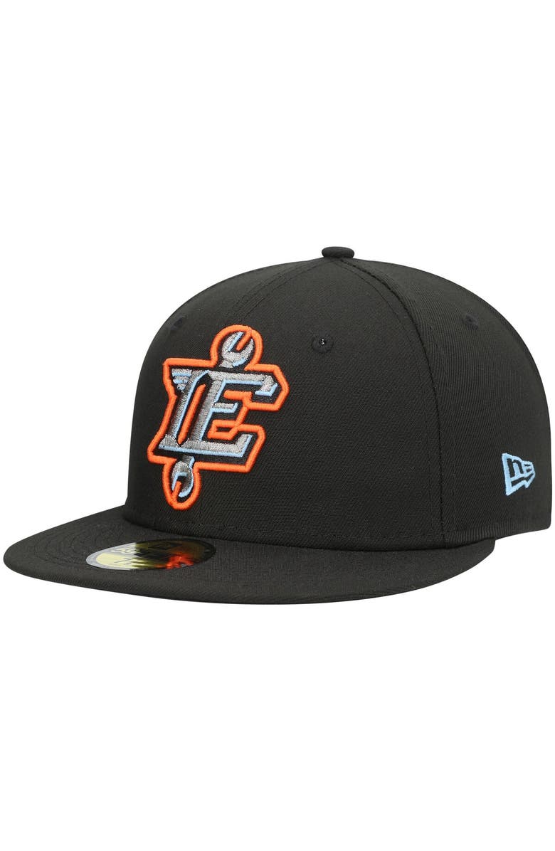 New Era Men's New Era Black Inland Empire 66ers Authentic Collection Team 59FIFTY Fitted Hat, Main, color, Black