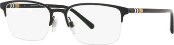 54mm Semi Rimless Optical Glasses