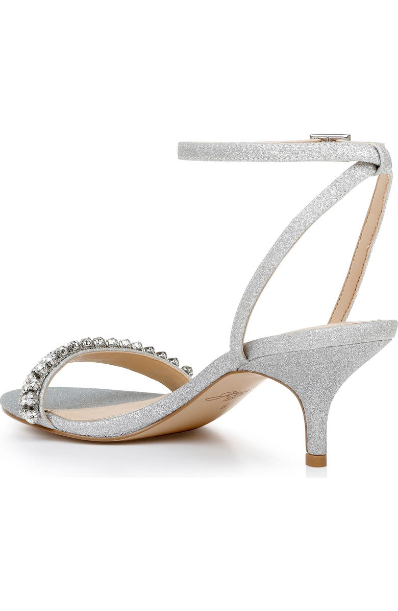 Jewel Badgley Mischka Loren Ankle Strap Sandal, Alternate, color,