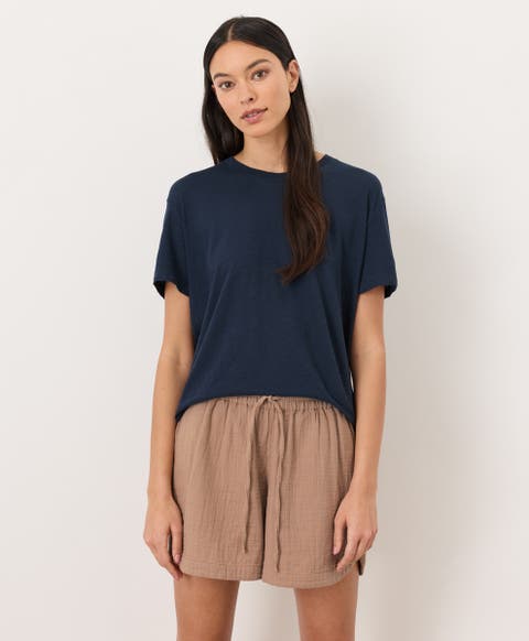 Organic Cotton Featherweight Slub Relaxed Tee