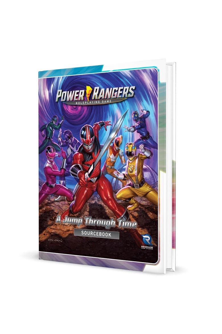 Power Rangers Roleplaying Hardcover Rpg Book, Main, color, Multicolored