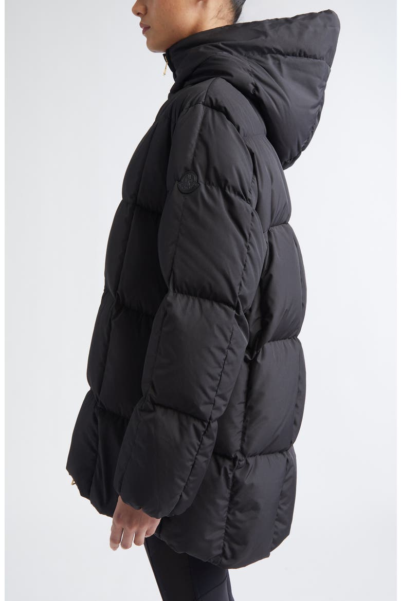 Darbon Down Puffer Jacket, Alternate, color, BLACK