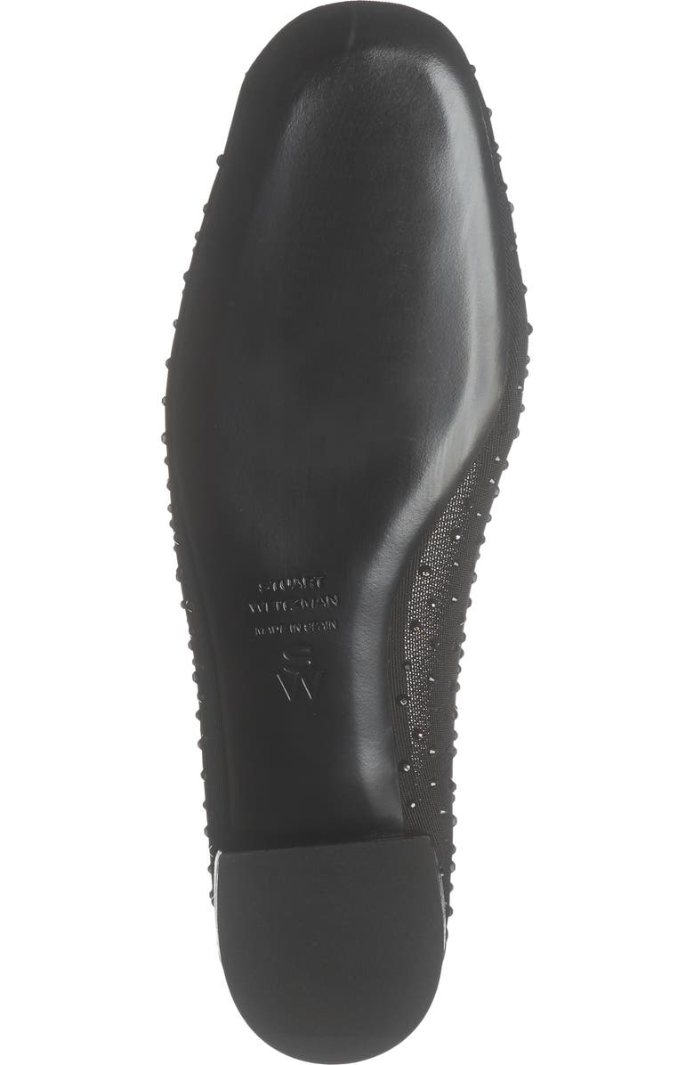 Stuart Weitzman Arabella Ballet Flat, Alternate, color, Black