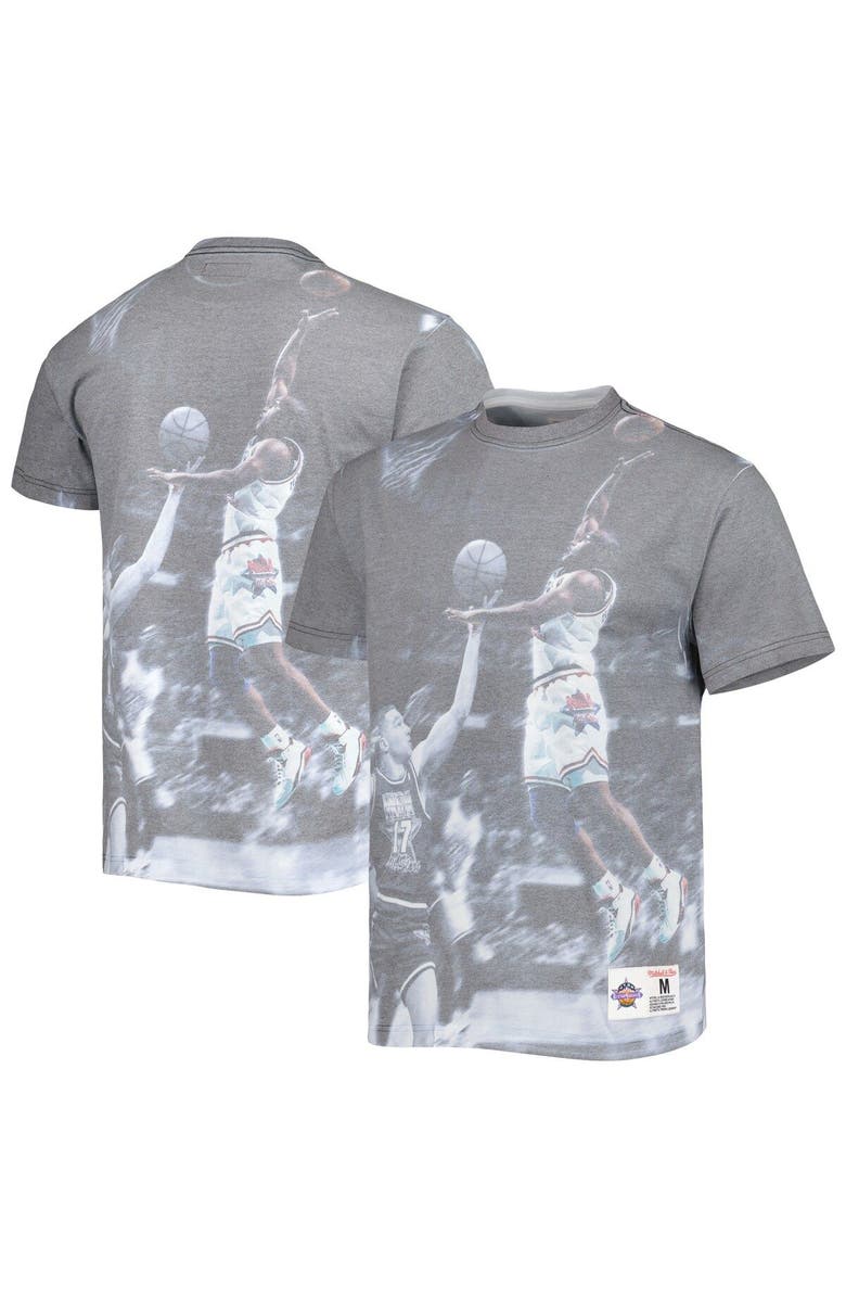 Mitchell & Ness Men's Mitchell & Ness Golden State Warriors Above the Rim Graphic T-Shirt, Main, color, White