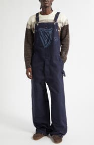 JW Anderson x Guinness Cotton Canvas Workwear Overalls