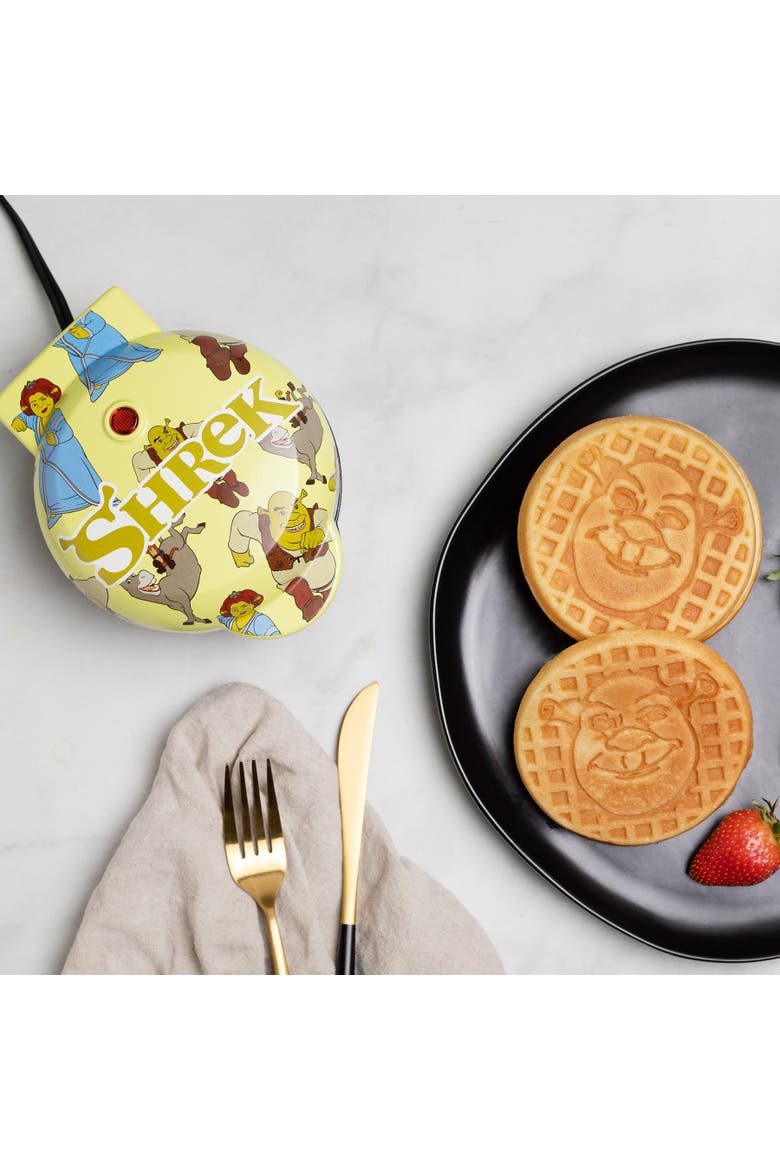 Shrek Mini Waffle Maker, Main, color, None