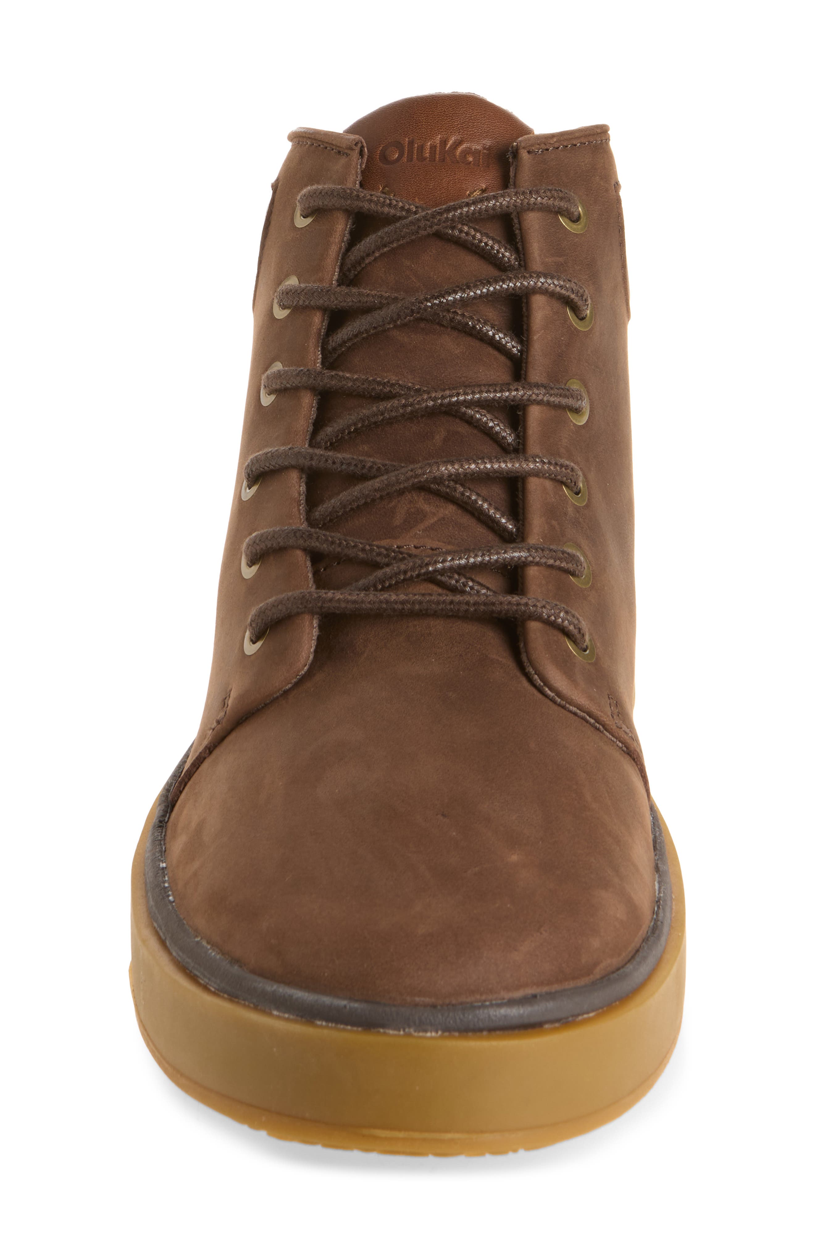 Kekaha Waterproof Leather Boot, Alternate, color, DK JAVA/ TOFFEE