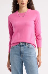 Nordstrom Crewneck Cashmere Sweater