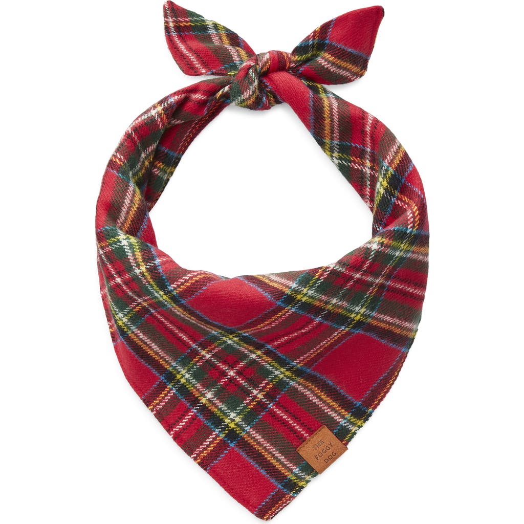 The Foggy Dog Dog Bandana in Tartan Plaid  product