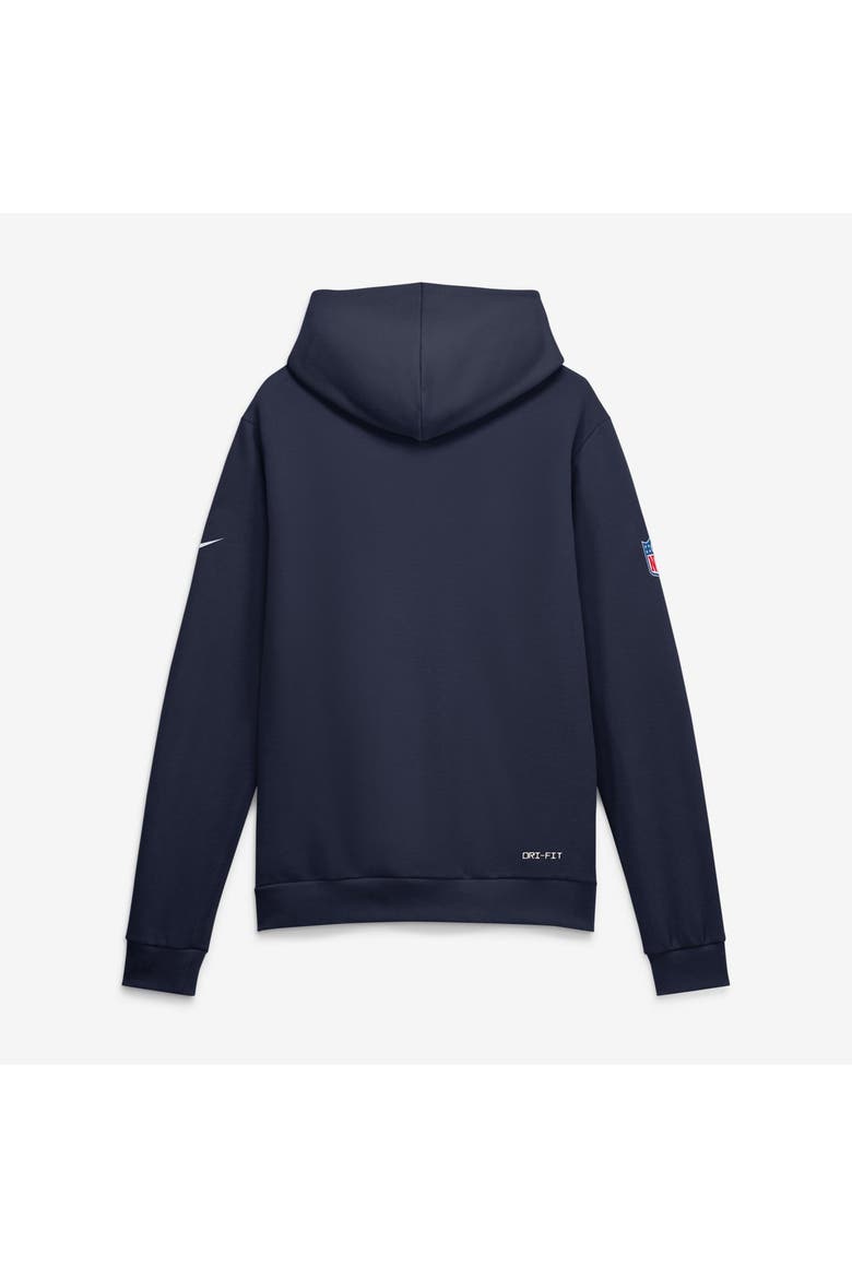 Men's Nike Navy Los Angeles Chargers Standard Issue Replay Officials Alternate Dri-FIT Hoodie, Alternate, color, Navy