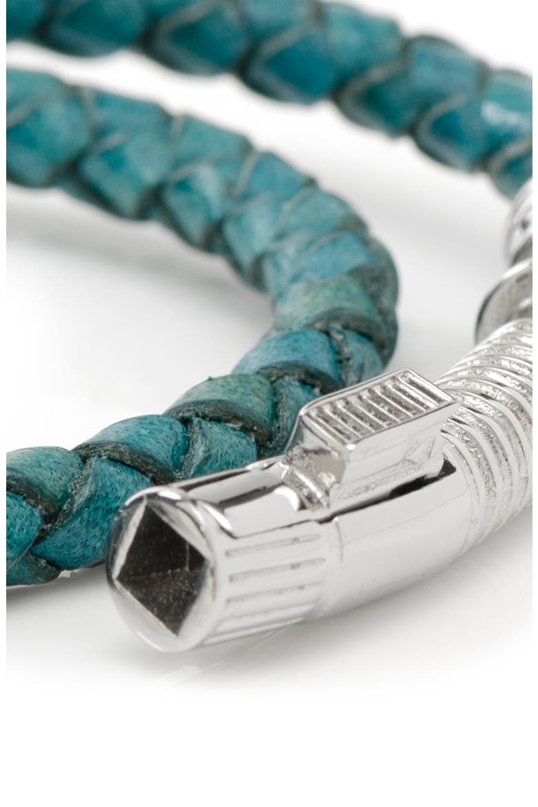 Star Wars™ Obi Wan Kenobi Braided Leather Lightsaber Bracelet, Alternate, color, NAVY