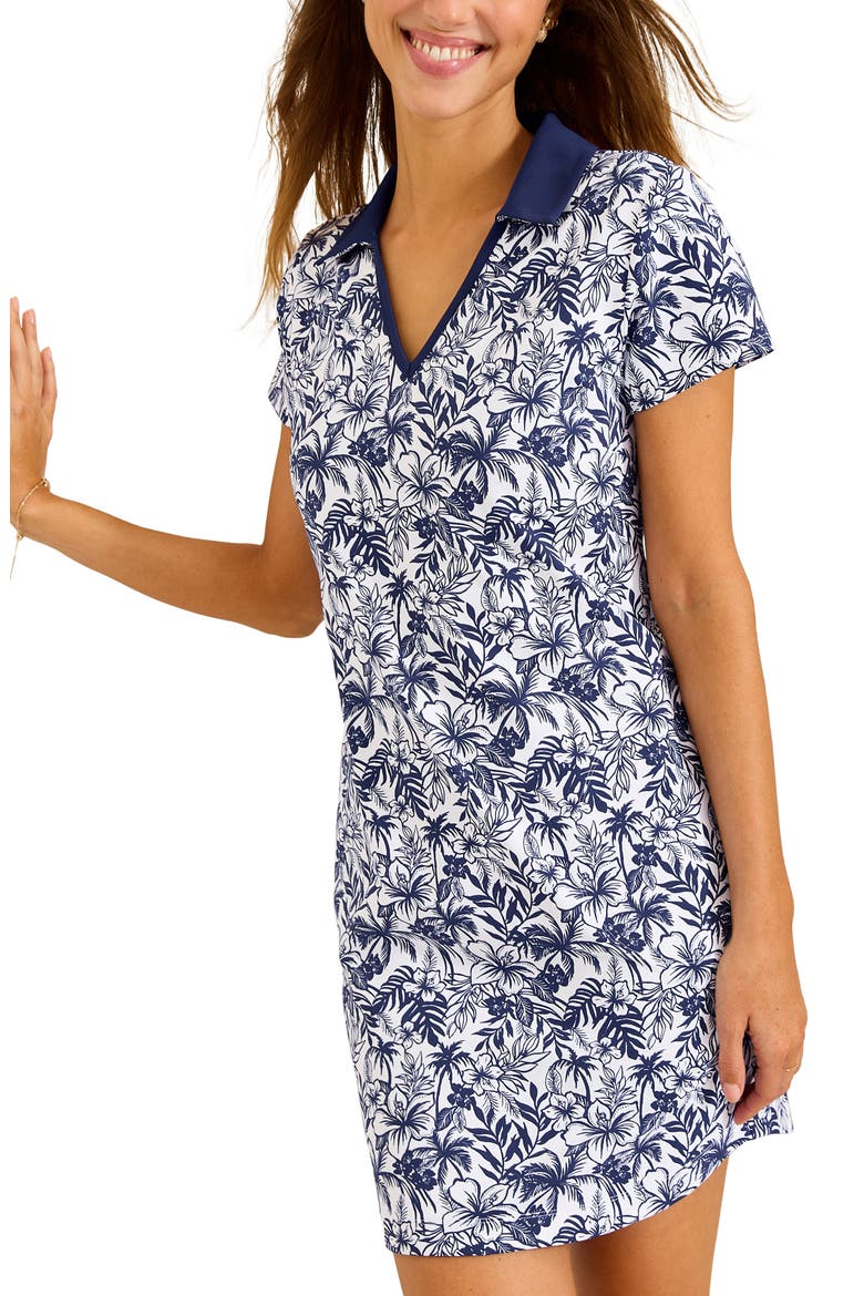 Aubrey Seaport Resort Dress, Main, color, ISLAND NAVY