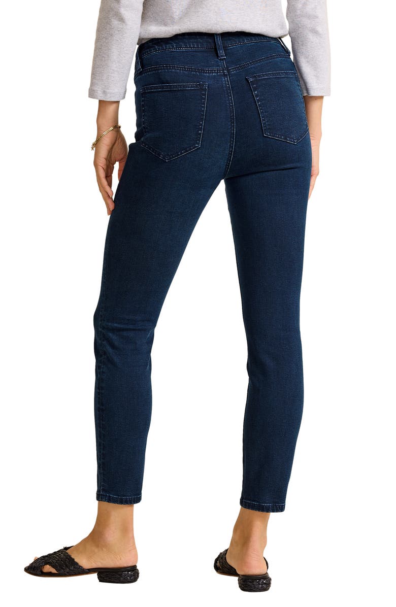 Tommy Bahama High Waist Ankle Skinny Jeans, Alternate, color, Sapphire Night Wash