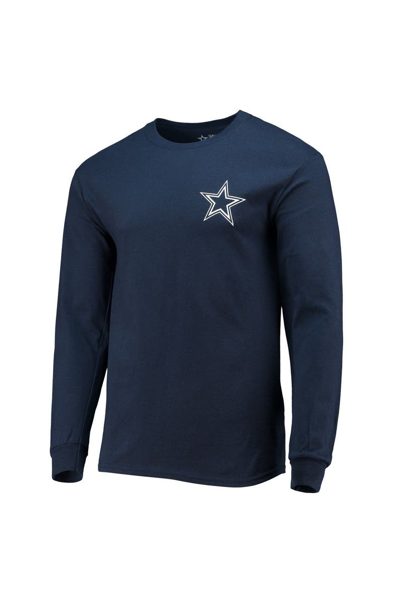 FANATICS Men's Fanatics Branded Navy Dallas Cowboys #1 Dad Long Sleeve T-Shirt, Alternate, color, Navy