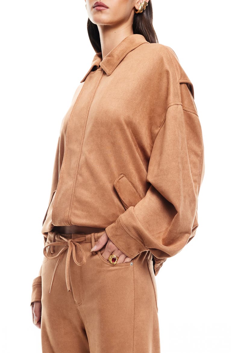 Kenny Bomber Jacket, Alternate, color, CAMEL