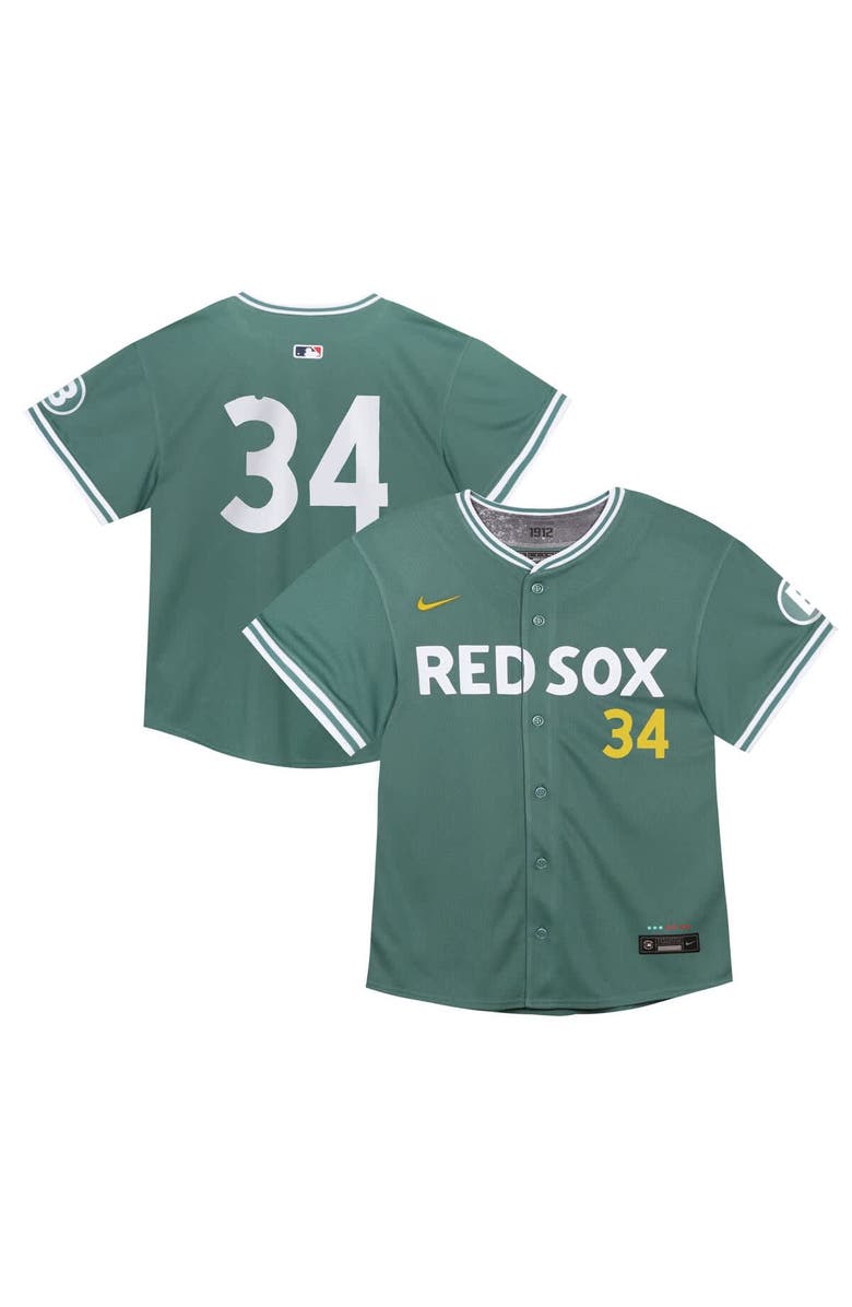 Nike Toddler Nike David Ortiz Green Boston Red Sox 2025 City Connect Limited Retired Player Jersey, Main, color, Green