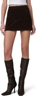 Joe's Faux Suede Miniskirt
