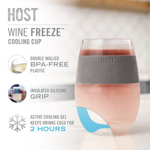 Host Wine Freeze Cooling Cup In Unicorn
