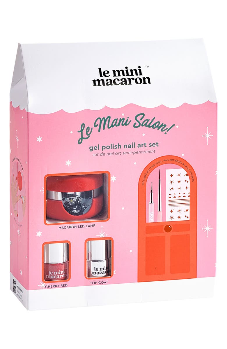Le Mini Macaron Le Mani Salon Gel Polish Nail Art Set $45 Value, Alternate, color, 
