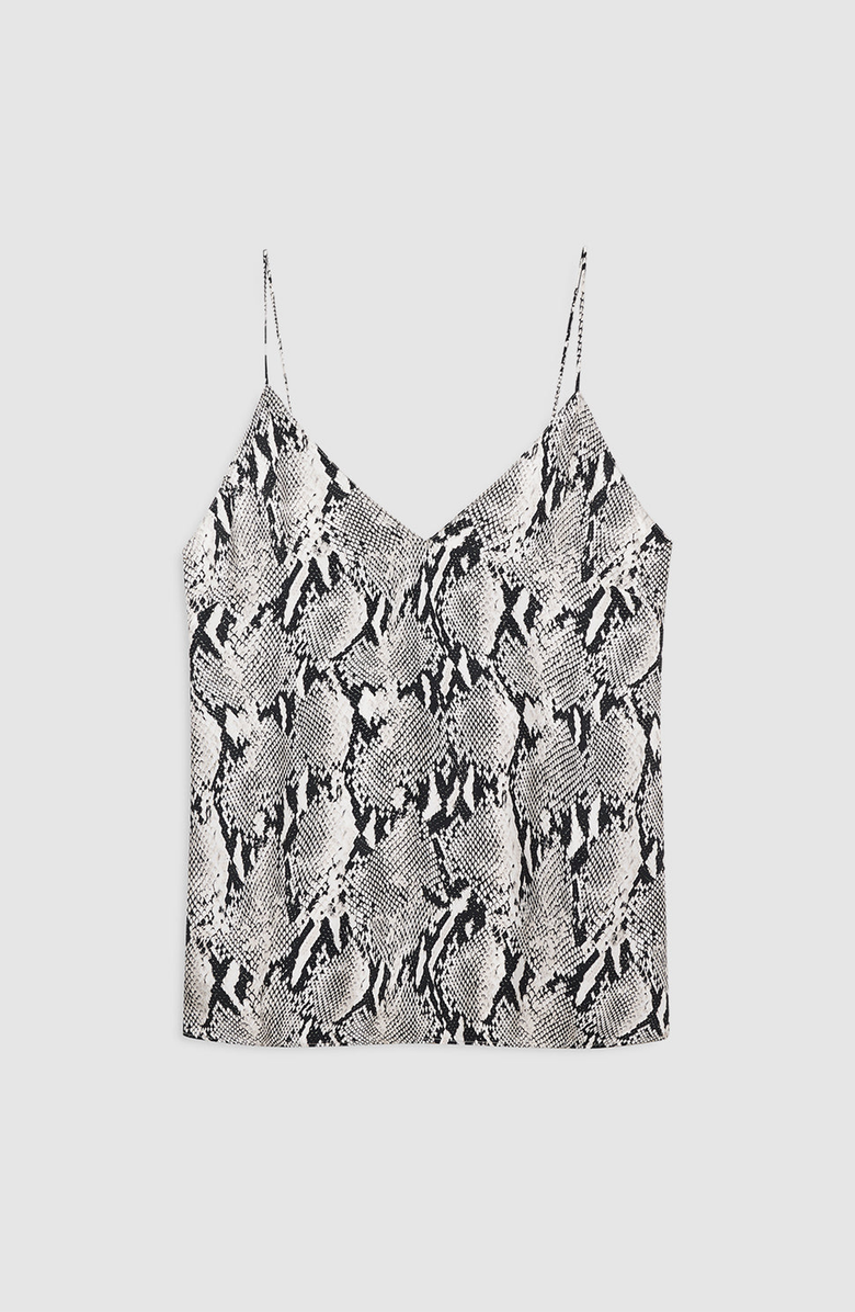 ANINE BING Ellen Top, Alternate, color, Python Print