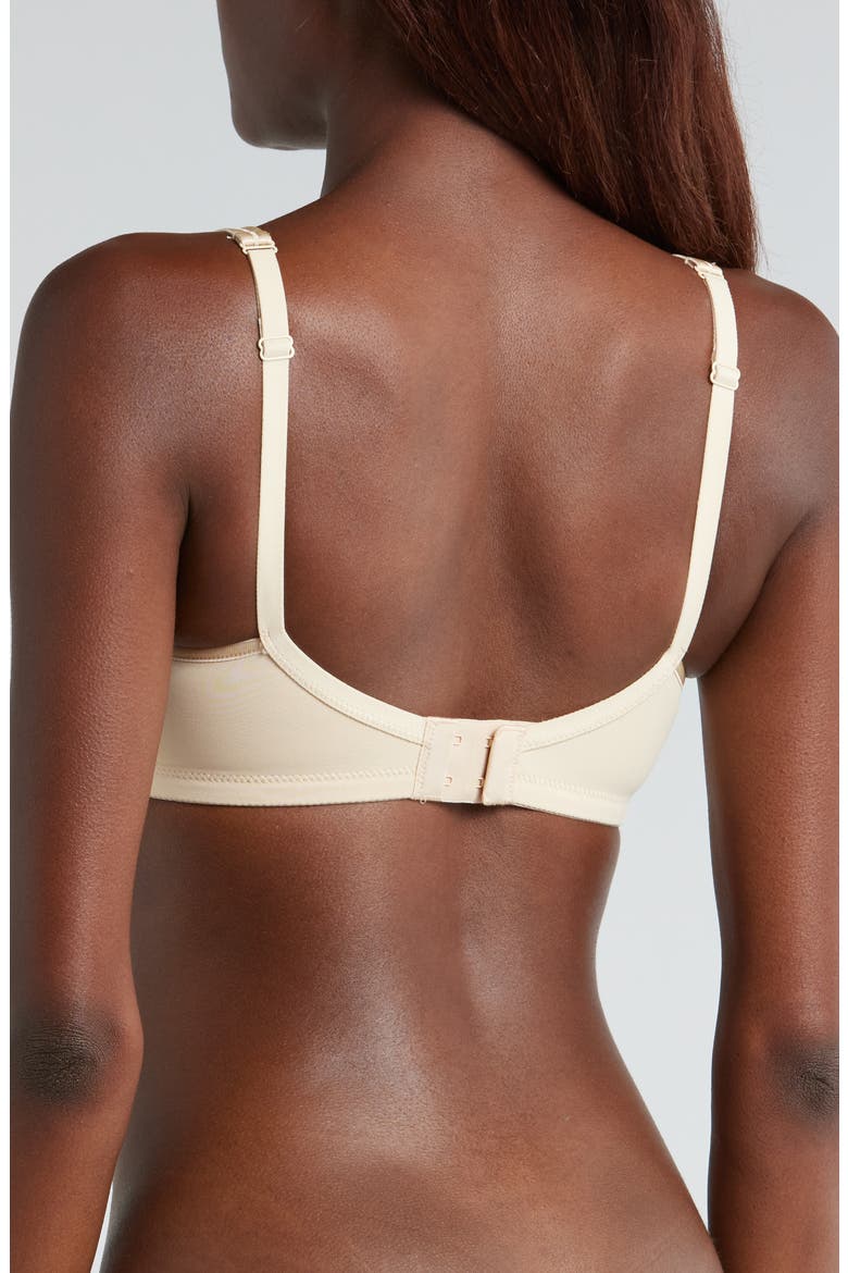Mara Wireless Padded Prosthetic Bra, Alternate, color, LIGHT BEIGE