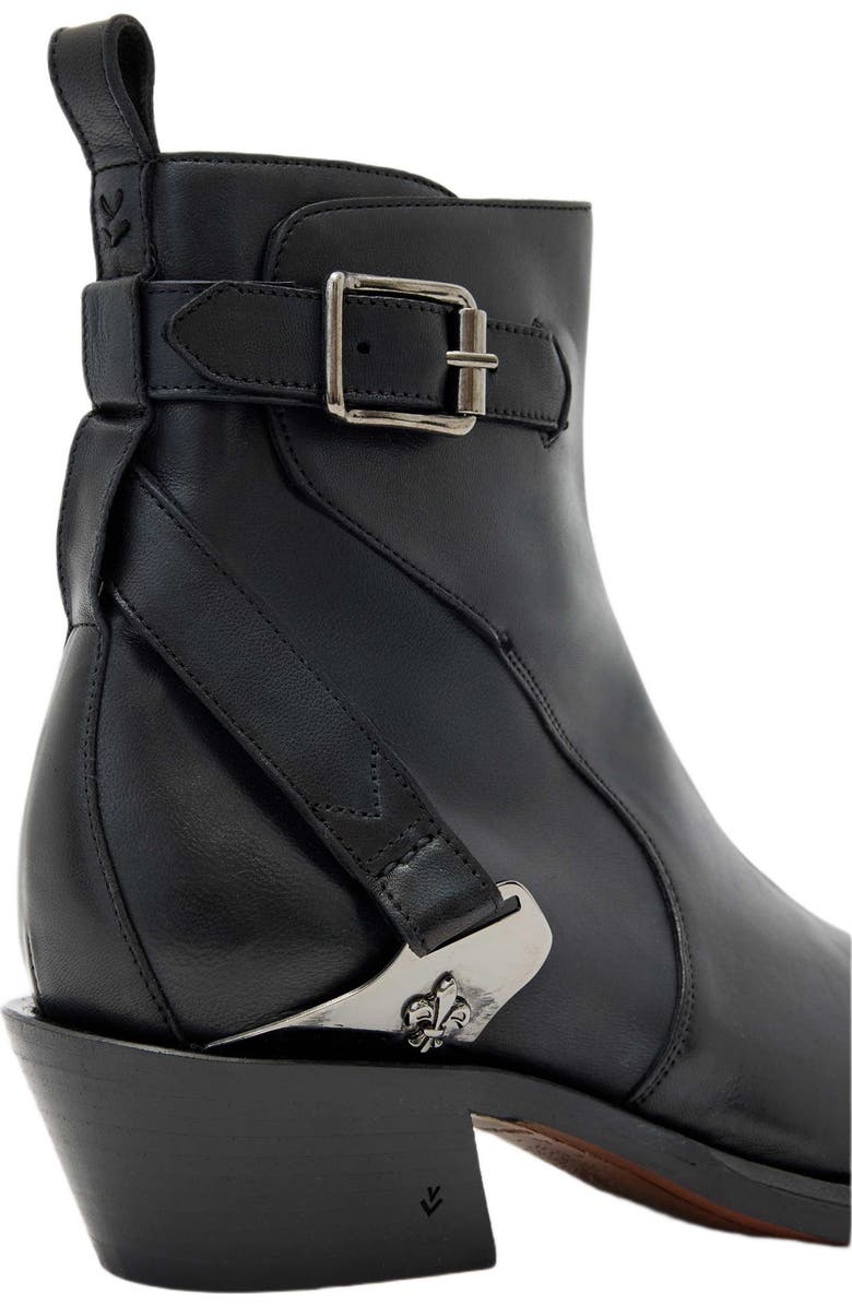 John Varvatos Crosby Saddle Jodhpur Boot, Alternate, color, Black