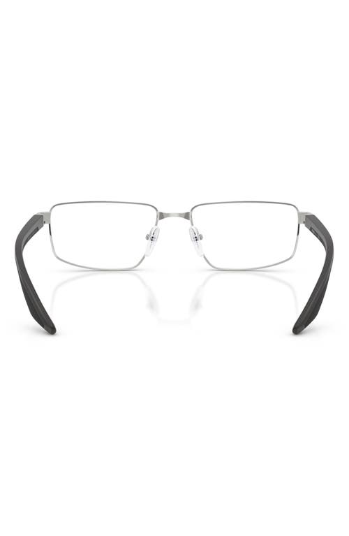 Prada Linea Rossa 55mm Rectangular Optical Glasses