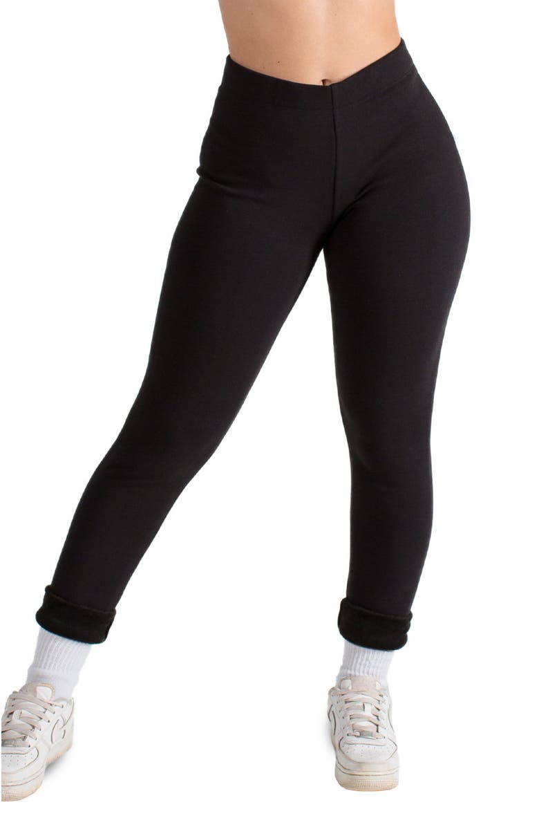 Watson's Women's Velour Winter Legging, Main, color, Black