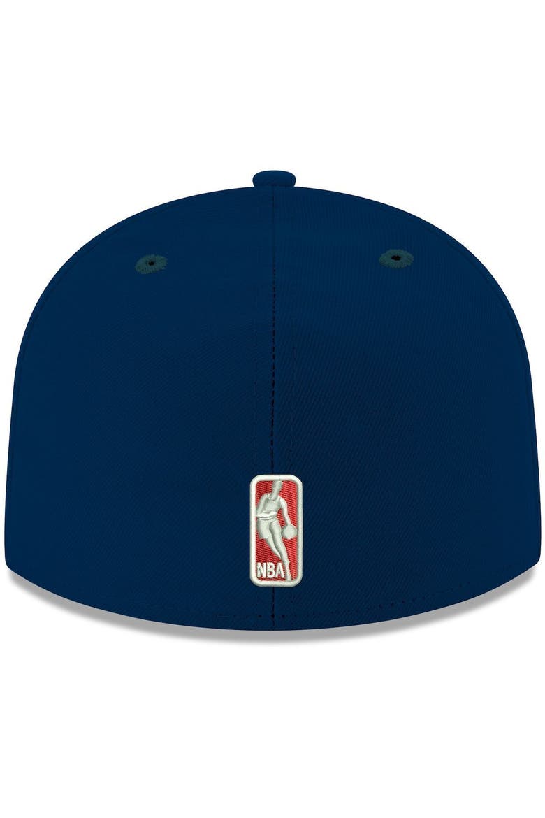 Men's New Era Navy Washington Wizards Official Team Color 59FIFTY Fitted Hat, Alternate, color, NAVY