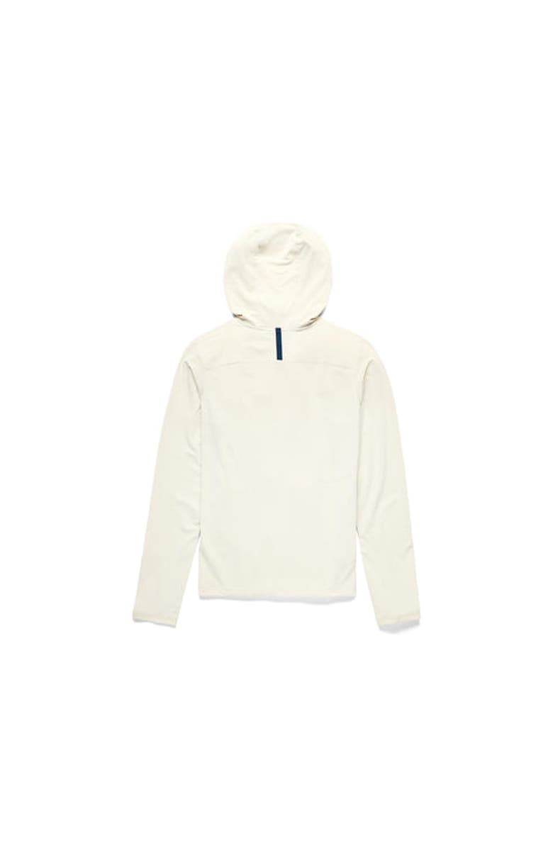 Topo Designs Women's Sun Hoodie, Alternate, color, Bone White
