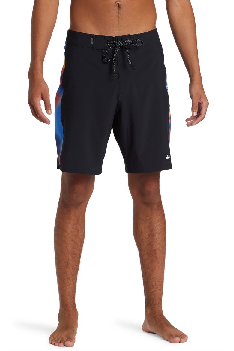 Surfsilk Arch Board Shorts, Main, color, MERCURY SHERPA BLACK