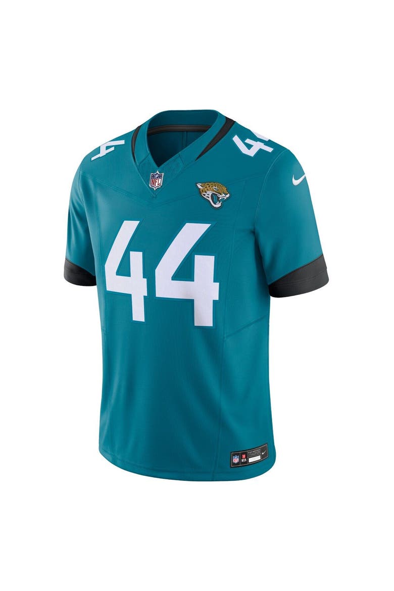 Men's Nike Travon Walker Teal Jacksonville Jaguars Vapor F.U.S.E. Limited Jersey, Alternate, color, Teal