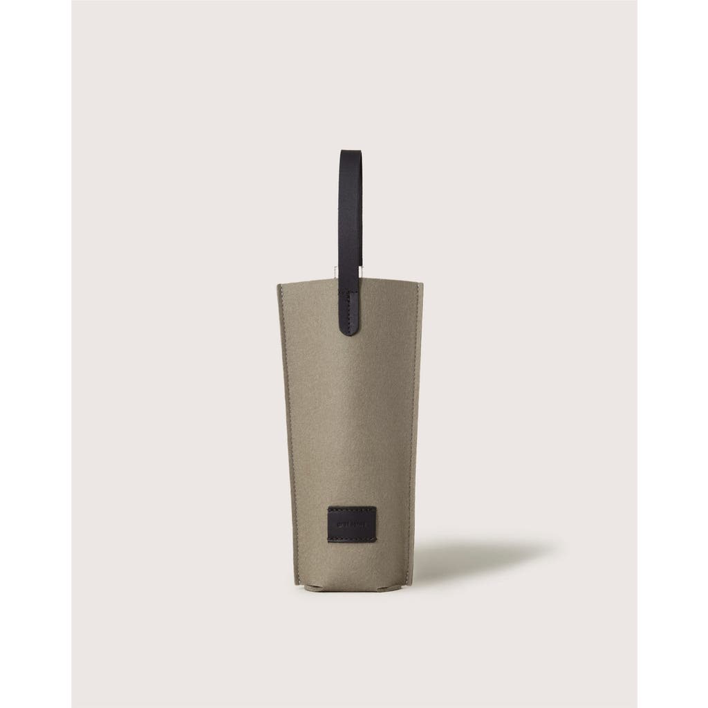 Graf & Lantz Graf Lantz Hana Merino Wool Bottle Bag In Brown