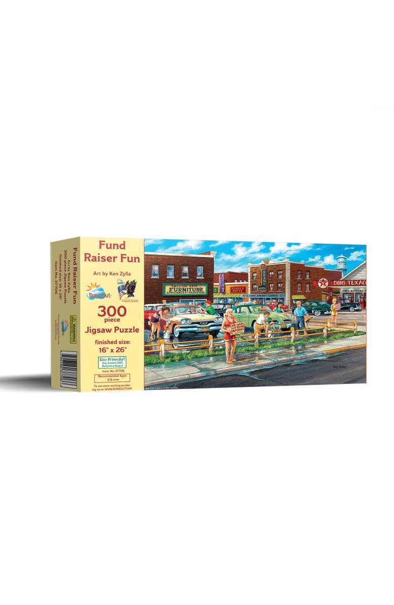 Sunsout Fundraiser Fun 300 piece Jigsaw Puzzle for Adults, Main, color, Multicolor
