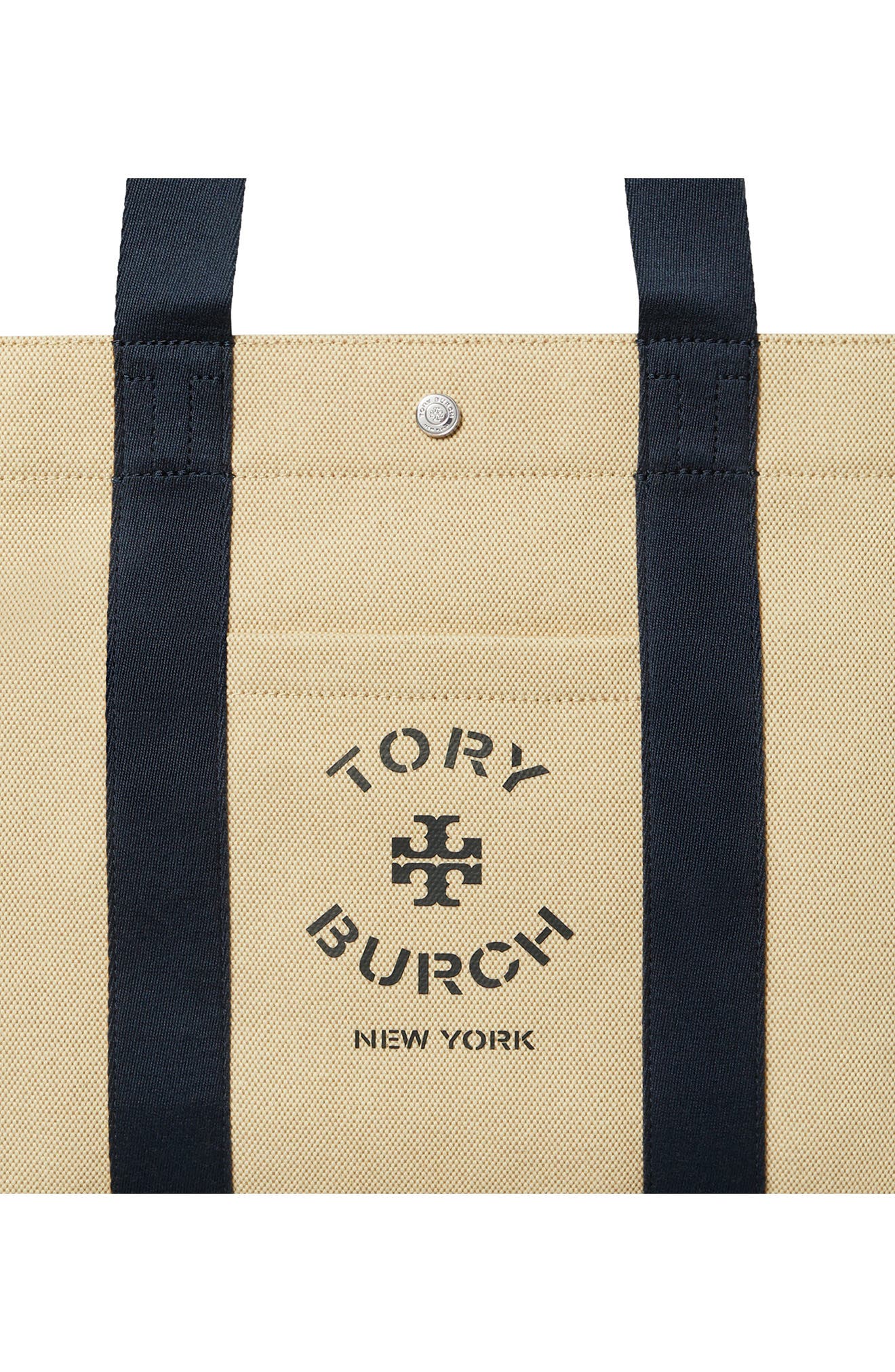 Tory Burch Tory Canvas Tote, Alternate, color, 