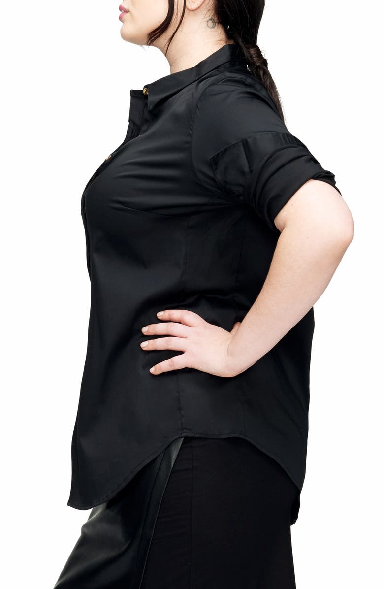 Universal Standard Elbe Shirt, Alternate, color,