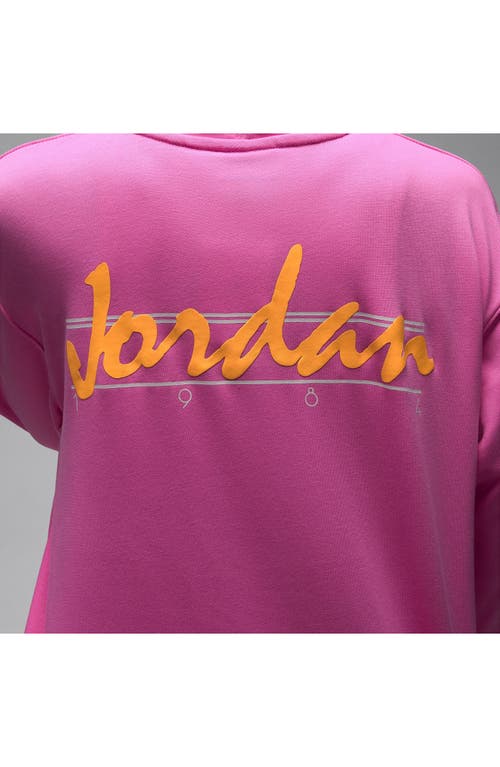 Jordan Brooklyn Fleece Hoodie In Pink