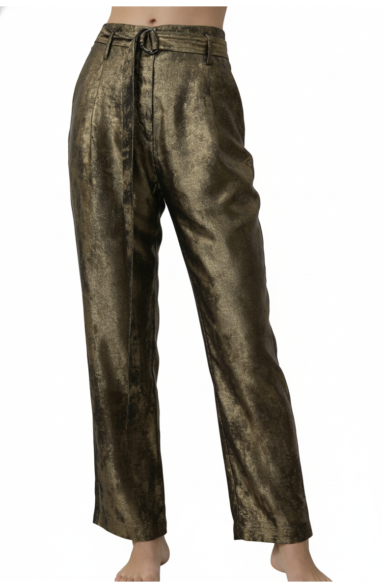 Monzlapur High Waisted Pant, Main, color, Burnt Gold