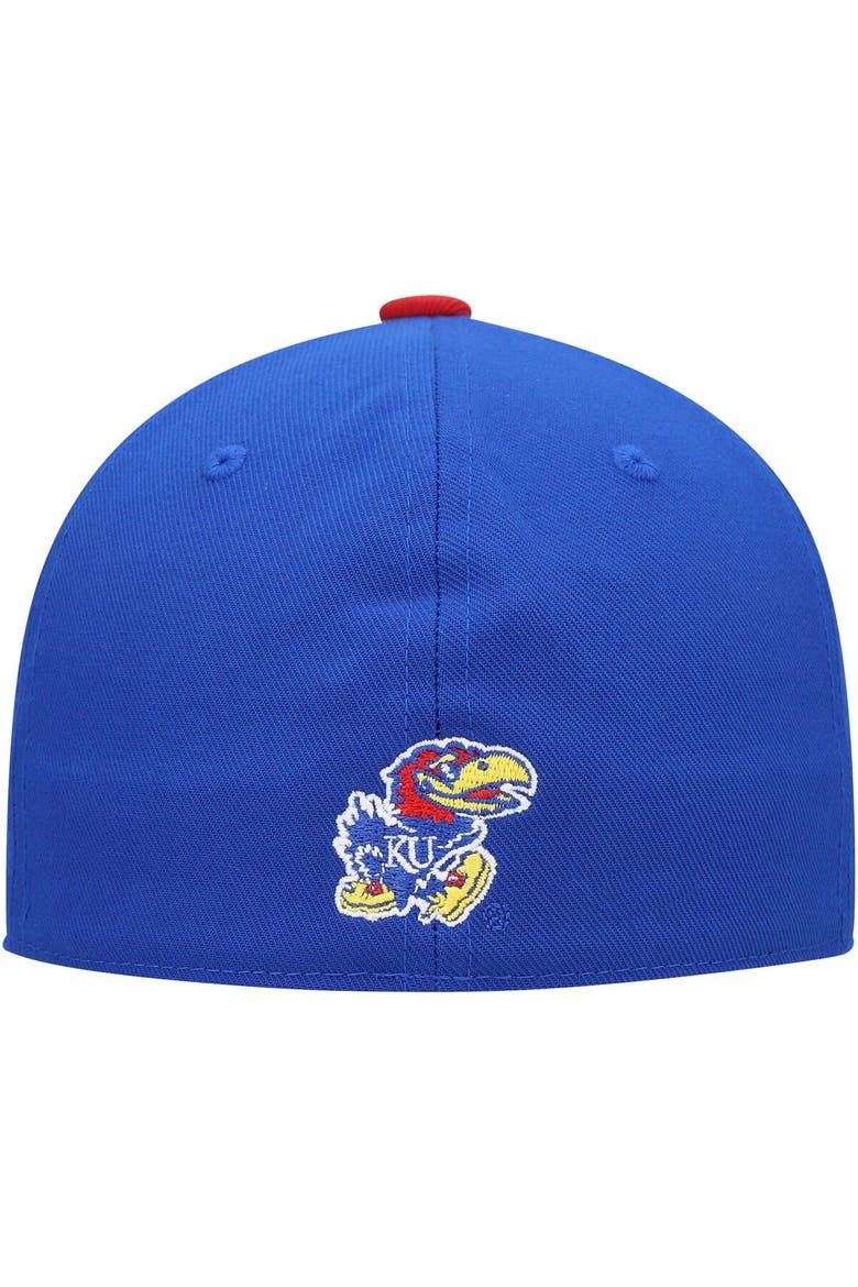 Men's adidas Royal Kansas Jayhawks On-Field Baseball Fitted Hat, Alternate, color, Royal